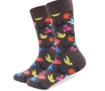 Купить -  Высокие носки Friendly Socks. Цвет коричневый. Артикул: 27-0026 (p27-0026-40-46)