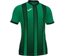 Купить - мужскую футболку  Футболка Joma TIGER II 101464.451 зелено-черная Размер L (101464.451_L)