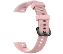 Купить - аксессуар к смарт-чсасам  Ремешок UniCase Twill Texture для Honor Band 4 - Pink