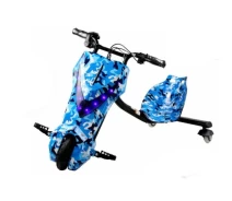 Купить - дрифт-карт  Дрифт-карт электроскутер Windtech Drift Cart камуфляж Синий
