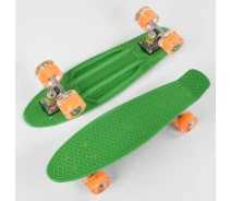Купить - скейтборд  Скейт Пенни борд Best Board со светящимися PU колёсами Green (99617)