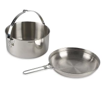Купить - туристическую посуду  Котелок Tatonka Kettle 4.0 Серый
