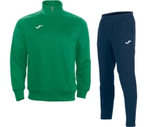 Купить - мужской спортивный костюм  Спортивный костюм Joma COMBI FARAON 100285.450_100540.331 зелено-темно-синий Размер XL (100285_450_100540_331_XL)