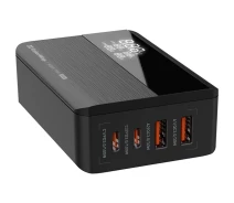 Купить - power bank  Зарядное устройство ColorWay Power Delivery GaN (2USB-A + 2USB TYPE-C) (100W) (CW-CHS041PD-BK) Black