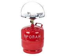 Купить - комплектующее для газовой и мультитопливной туристической системы  Газовый баллон 8л с горелкой комплект GRANT (17892)