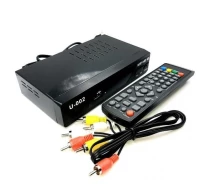 Купить - приставку Smart TV  FULL HD Тюнер Т2 ТВ ресивер DVB-T2 приставка  с LCD дисплеем и WI FI и YouTube в металическом корпусе черный