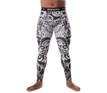 Купить - компрессионные штаны  Штаны компрессионные Berserk Sport African Tattoo Черный S