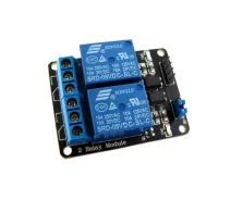 Купить - микрокомпьютер и комплектующие  2-канальный модуль реле 5V для Arduino PIC ARM AVR