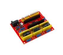 Купить - микрокомпьютер и комплектующие  Плата расширения ЧПУ Arduino Nano CNC Shield v4.0