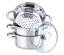 Купить - пароварку  Пароварка Maestro круглая 20см 3л (2900-20-MR)