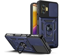 Купить - чехол для смартфона  Ударопрочный чехол Camshield Serge Ring для Xiaomi Poco F4 GT Синий