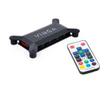 Купить - аксессуар для корпуса ПК  Модуль управления подсветкой Vinga Controller Hub +Remote for Barbarian and Orc (Controller Hub +Remote for Barbarian an)