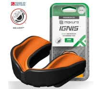 Купить - капу  Капа MAKURA Ingis взрослая (возраст 11+) Black/Orange (art.6017514013)