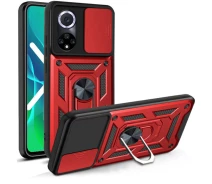 Купить - чехол для смартфона  Чехол-накладка Ricco Camera Sliding для Huawei Nova 9 / Honor 50 red