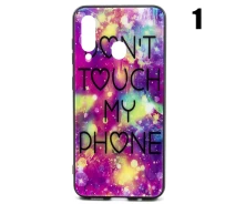 Купить - чехол для смартфона  Чехол Glass Case Don't touch my phone для Samsung Galaxy M40 / A60 1