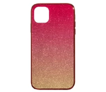 Купить - чехол для смартфона  Чехол-накладка Glass Case Ambre для Apple iPhone 11 Pro Gold с красным