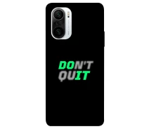 Купить - чехол для смартфона  Чехол itsPrint Don't quit для Xiaomi Redmi K40/K40 Pro/K40 Pro+/Poco F3