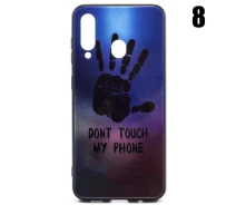 Купить - чехол для смартфона  Чехол Glass Case Don't touch my phone для Samsung Galaxy M40 / A60 8