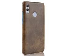 Купить - чехол для смартфона  Кожаный чехол накладка для Huawei P Smart 2019 / Honor 10 Lite Brown
