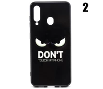 Купить - чехол для смартфона  Чехол Glass Case Don't touch my phone для Samsung Galaxy M40 / A60 2