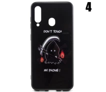 Купить - чехол для смартфона  Чехол Glass Case Don't touch my phone для Samsung Galaxy M40 / A60 4