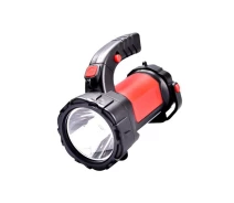 Купить - фонарик  Ручной аккумуляторный фонарь Aspor T80C-5W + COB-красный-черный