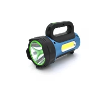 Купить - фонарик  Ручной фонарь Aspor T93 + COB + Solar (3 режима/microUSB/Li-Ion)- синий-черный
