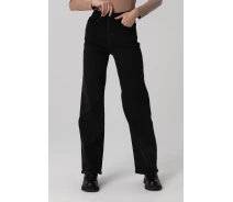 Купить - женские джинсы  Джинсы Regular fit женские Zeo Basic 3813 34 Черный (220)