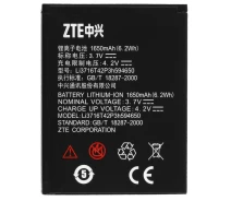 Купить - аккумулятор к смартфону  Аккумулятор ZTE Li3716t42p3h594650 (1600mAh)/Li3818T43P3h594650 (1800mAh) [Original] 12 мес. гарантии (ME00009572)