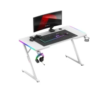 Купить - стол ПК  Компьютерный стол HUZARO HERO 2.5 WHITE RGB
