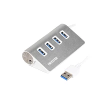 Купить - кардридер  USB-хаб Maxxter HU3A-4P-01