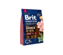 Купить - зоотовар для собак  Сухой корм для собак Brit Premium Dog Junior L 3 кг (8595602526420)