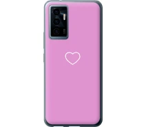 Купить - чехол для смартфона  Чехол силиконовый на телефон Vivo V23e Сердце 2 "4863u-2641-1529"