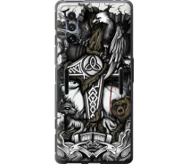 Купить - чехол для смартфона  Чехол силиконовый на телефон Xiaomi Poco F4 GT Тату Викинг "4098u-2958-1529"
