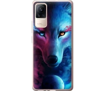 Купить - чехол для смартфона  Чехол силиконовый на телефон Xiaomi Civi Арт-волк "3999u-2491-1529"