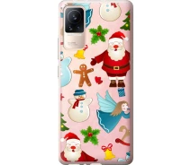 Купить - чехол для смартфона  Чехол силиконовый на телефон Xiaomi Civi Новогодний 1 "4614u-2491-1529"