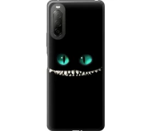 Купить - чехол для смартфона  Чехол силиконовый на телефон Sony Xperia 10 II Чеширский кот "689u-2528-1529"