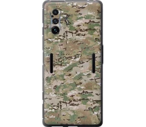 Купить - чехол для смартфона  Чехол силиконовый на телефон Xiaomi Poco F4 GT Камуфляж v5 "1201u-2958-1529"