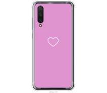 Купить - чехол для смартфона  Чехол силикон с усиленными углами на телефон Xiaomi Mi CC9 Сердце 2 "4863sp-1747-1529"