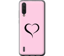 Купить - чехол для смартфона  Чехол силиконовый на телефон Xiaomi Mi CC9 Сердце 1 "4730u-1747-1529"