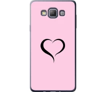Купить - чехол для смартфона  Чехол силиконовый на телефон Samsung Galaxy A7 A700H Сердце 1 "4730u-117-1529"