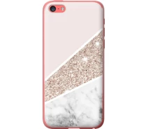 Купить - чехол для смартфона  Чехол 2d пластиковый на телефон iPhone 5c Пастельный мрамор "4342t-23-1529"