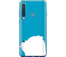 Купить - чехол для смартфона  Чехол силиконовый на телефон Samsung Galaxy A9 (2018) Мишка 1 "4358u-1503-1529"