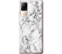 Купить - чехол для смартфона  Чехол силиконовый на телефон Xiaomi Civi Мрамор белый "4480u-2491-1529"