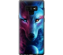 Купить - чехол для смартфона  Чехол силиконовый на телефон Samsung Galaxy Note 9 N960F Арт-волк "3999u-1512-1529"