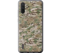 Купить - чехол для смартфона  Чехол 2d пластиковый на телефон Xiaomi Mi CC9 Камуфляж v5 "1201t-1747-1529"