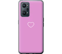 Купить - чехол для смартфона  Чехол силиконовый на телефон Realme GT Neo 2 Сердце 2 "4863u-2489-1529"