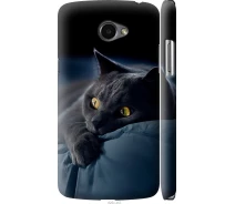 Купить - чехол для смартфона  Чехол 3d пластиковый матовый на телефон LG K5 X220 Дымчатый кот "825m-457-1529"