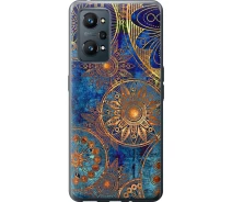 Купить - чехол для смартфона  Чехол силиконовый на телефон Realme GT Neo 2 Золотой узор "678u-2489-1529"