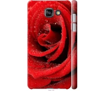 Купить - чехол для смартфона  Чехол 3d пластиковый глянцевый на телефон Samsung Galaxy A5 (2016) A510F Красная роза "529c-158-1529"